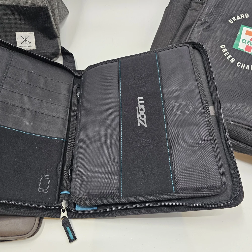 7-11 Logo Backpacks & Portfolio Binders Lot